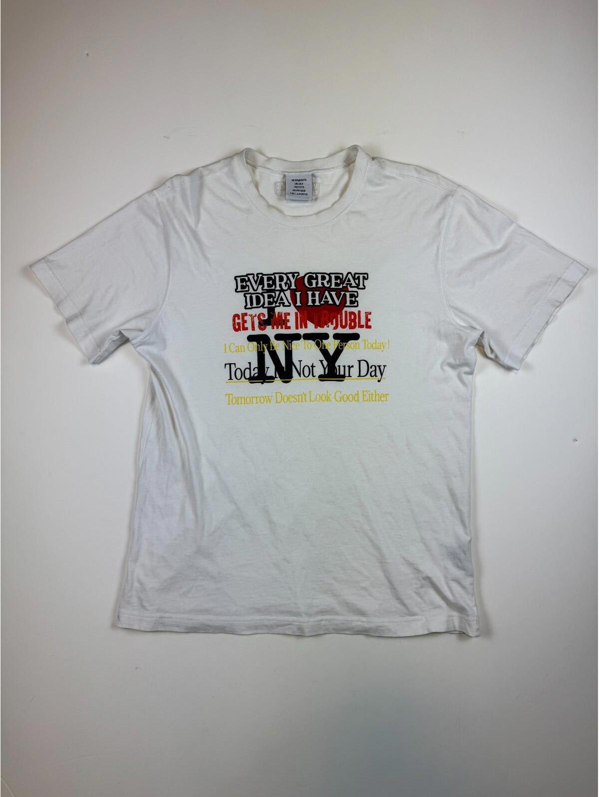 Vetements I 3 Ny Tee